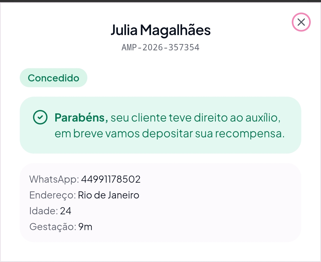 Print do painel — Indicações 3